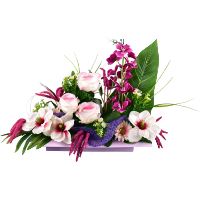 Rose Magnolia Delphinium