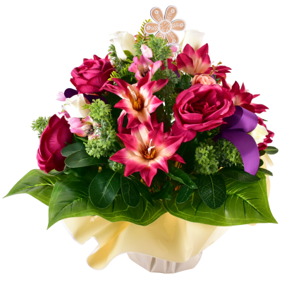 Josie : Rose bouton dahlia