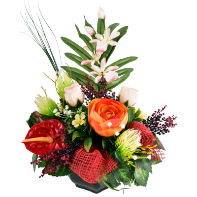 Renoncule Bouton Orchidée Anthurium