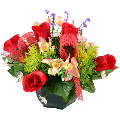 Bouton Orchidée Fleurette
