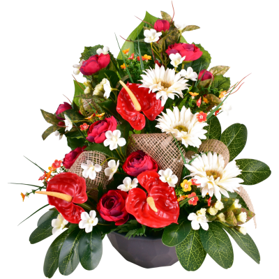 Renoncule Gerbera Anthurium