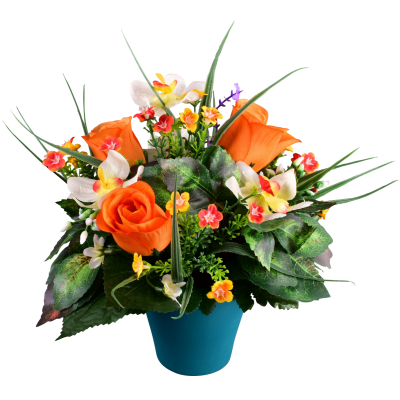 Bouton Orchidée Fleurette