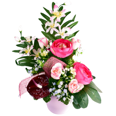 Renoncule Bouton Orchidée Anthurium