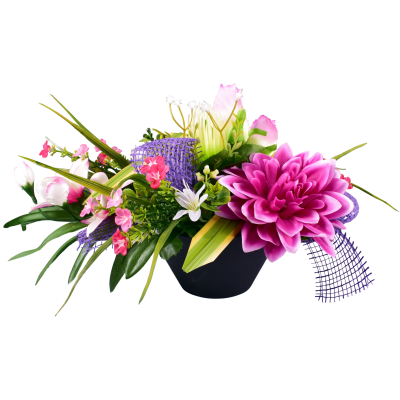 Dalhia Bouton Orchidée Fleurette