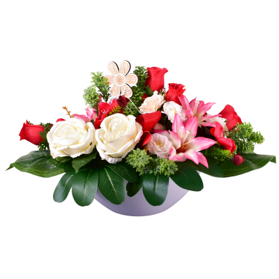 Josie : Rose bouton dahlia