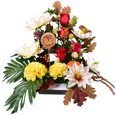 Salome : Dahlia zinnia bouton