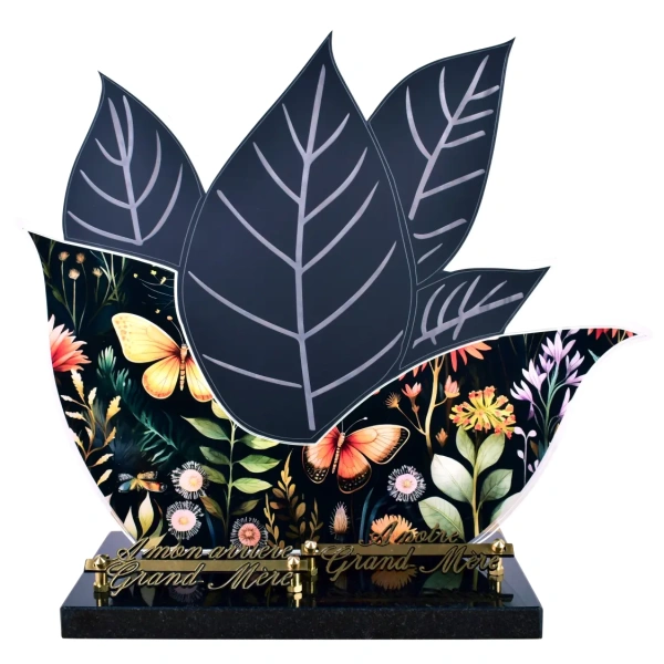 Feuille Papillon fleur