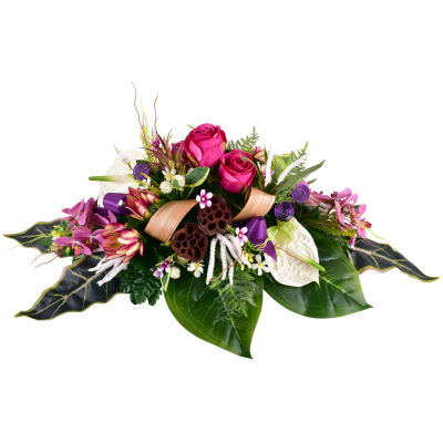 Vallières : Protea rose fleurette