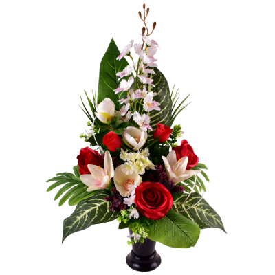 Rose lLys Orchidée