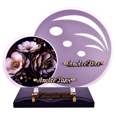 Double Rond pastel magnolia