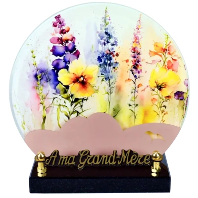 delphinium et cosmos