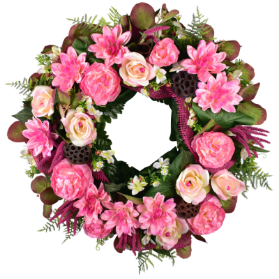 Lutetia : Dalhia Rose Fleurette Pivoine