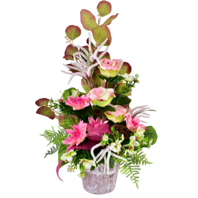 Lutetia : Dalhia Rose Fleurette Pivoine