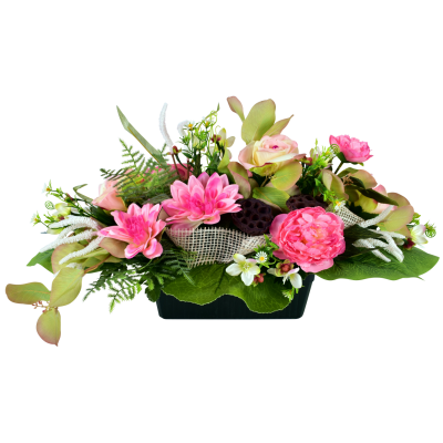 Lutetia : Dalhia Rose Fleurette Pivoine