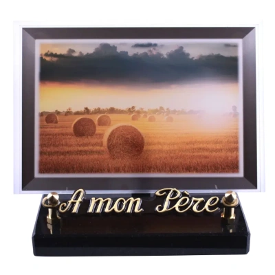 Mini cadre Paille