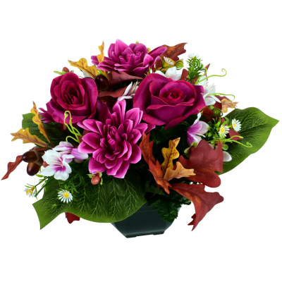 Rose Dalhia Fleurette