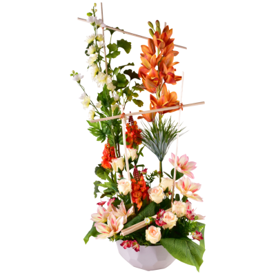 Coupe Quartz Cymbidium Delphinium Lupin