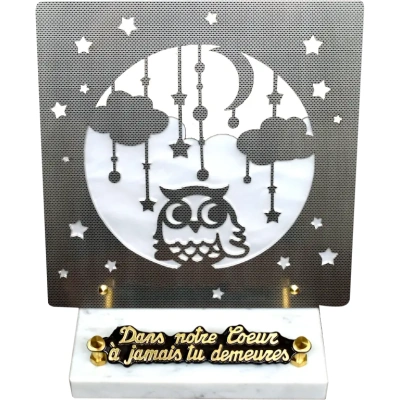 Chouette inox altu nacré gamme ange