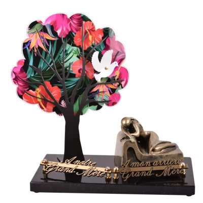 Arbre Décoré Bouquet tropical