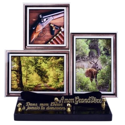 Cadre photos paysage: Chasse et chevreuil