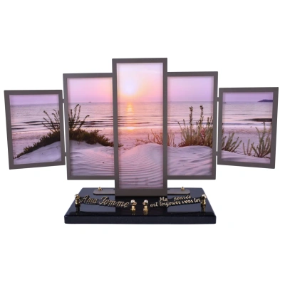 Cadre Triptyque Plage