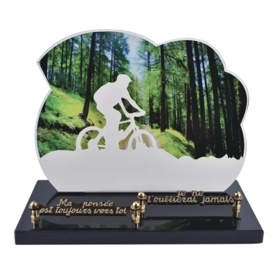 Plaque VTT Forêt