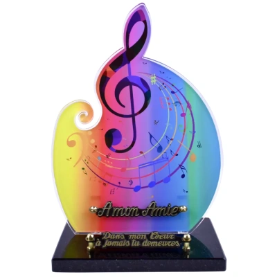 Plaque thème Musique pop