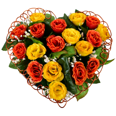 Coeur Mini Rose Gypso