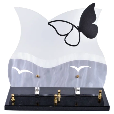 Double vague nacré papillon