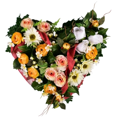 RHODES : Renoncule Gerbera Rose