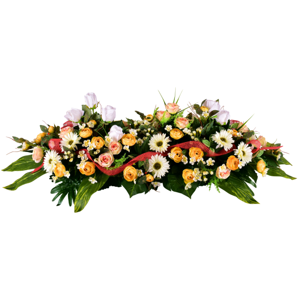 RHODES : Renoncule Gerbera Rose