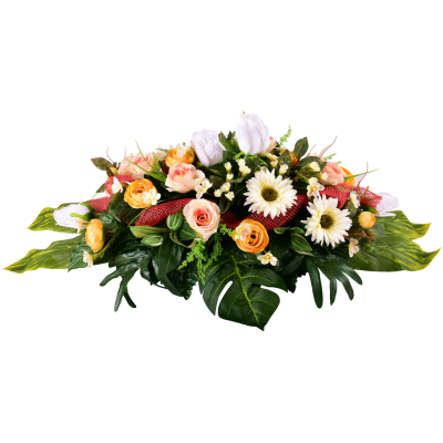 RHODES : Renoncule gerbera rose