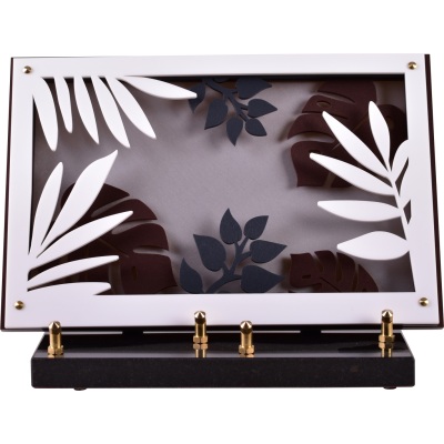 Origami cadre XL relief Thème feuillage