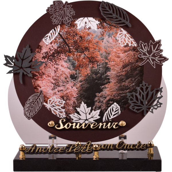 Anneau Altu décor feuillage : automne