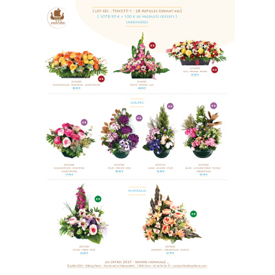 LOT PROMO DE 28 ARTICLES +100€ EN PRODUITS OFFERTS