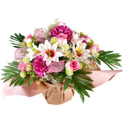 DAHLIA ZINNIA BOUTON