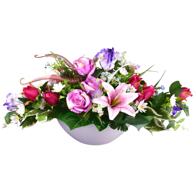 SARAH : ROSE BOUTONS LYS
