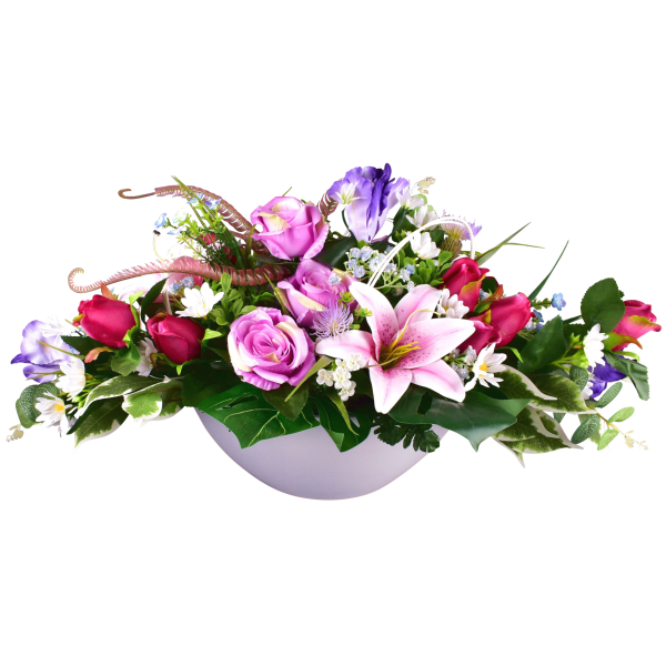 SARAH : ROSE BOUTONS LYS