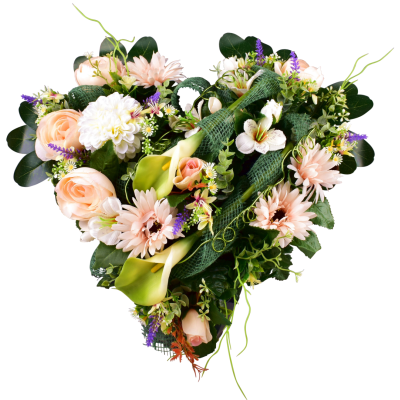 ORNELA : RENONCULE GERBERA ROSE