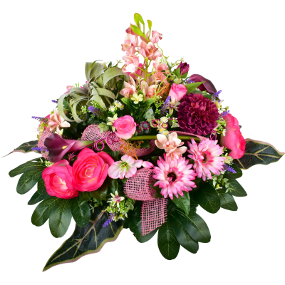ORNELA : RENONCULE GERBERA ROSE