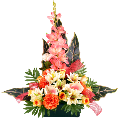 DAHLIA ZINNIA BOUTON