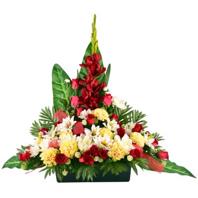 DAHLIA ZINNIA BOUTON