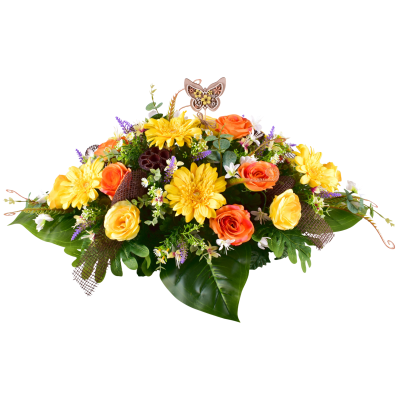 CAMELIA : ROSE EUCALYPTUS
