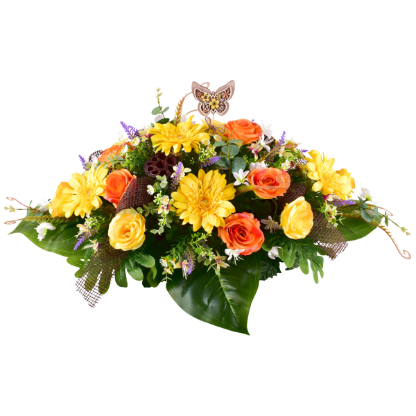 CAMELIA : ROSE EUCALYPTUS