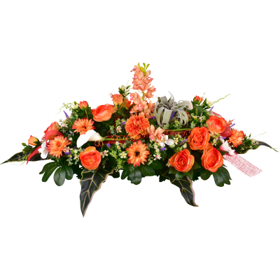 ORNELA : RENONCULE GERBERA ROSE