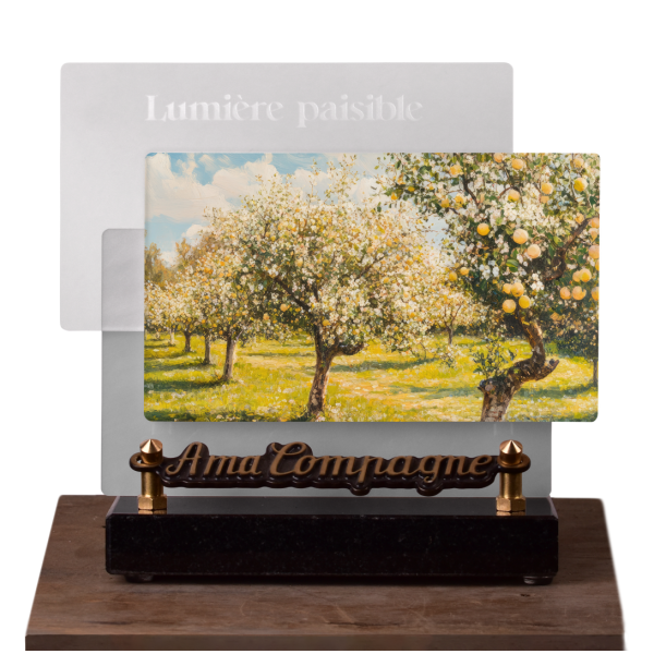 Lumière paisible Horizontale Verger