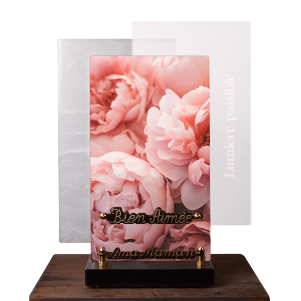 Lumière paisible Verticale Pivoine
