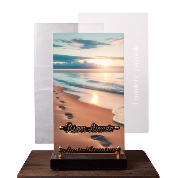 Lumière paisible Verticale Plage