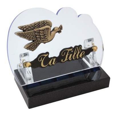 Plaque découpée - Motif Nuage Horizontal